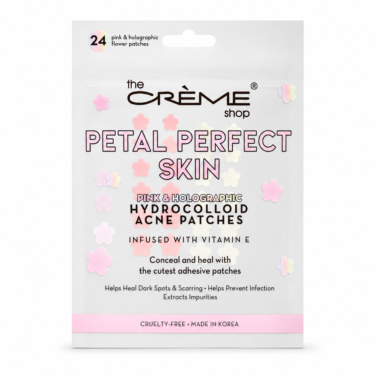 Petal Perfect Skin - Hydrocolloid Acne Patches (24 Patches)