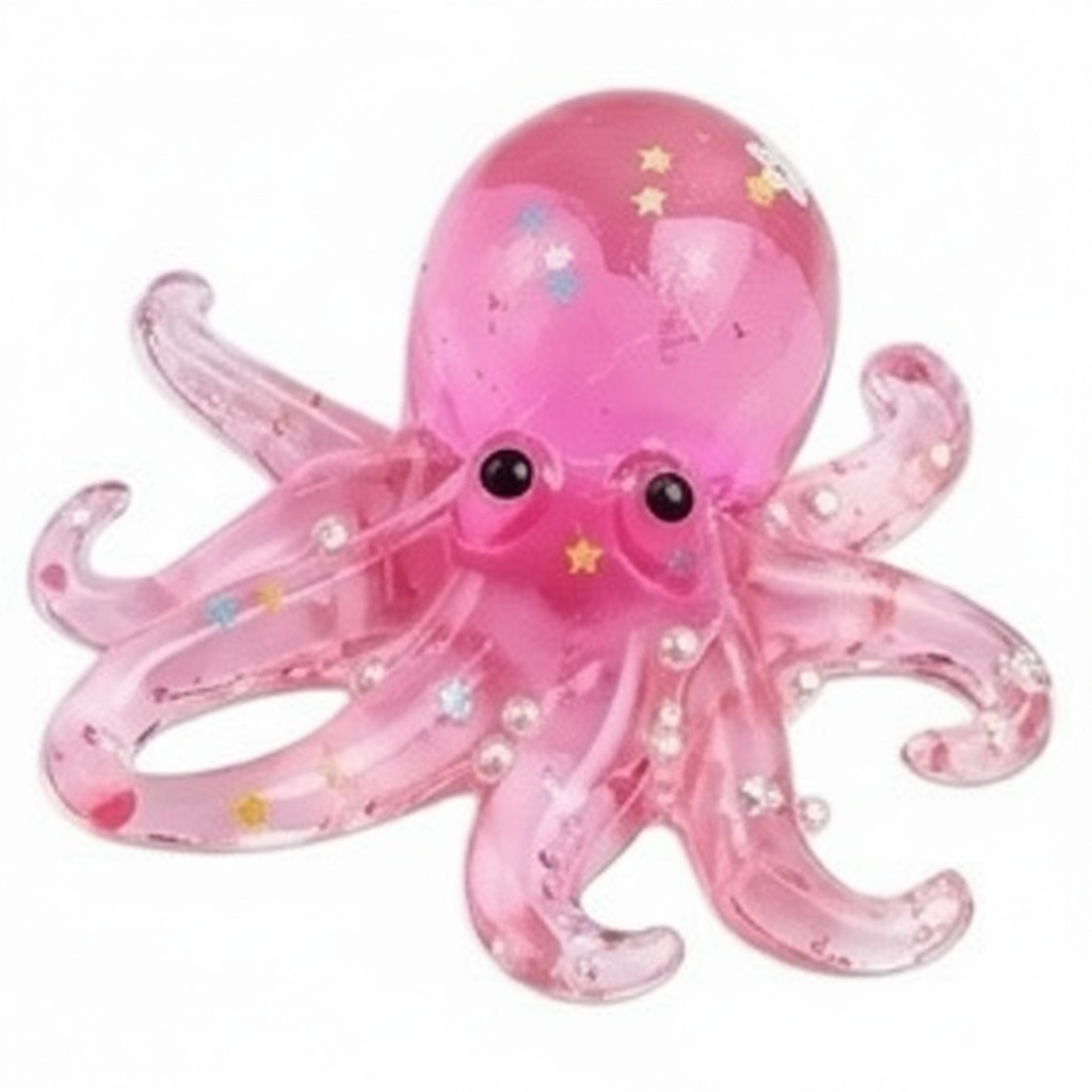 Jelly Octopus Sticky Squeeze Squish Sensory Toy