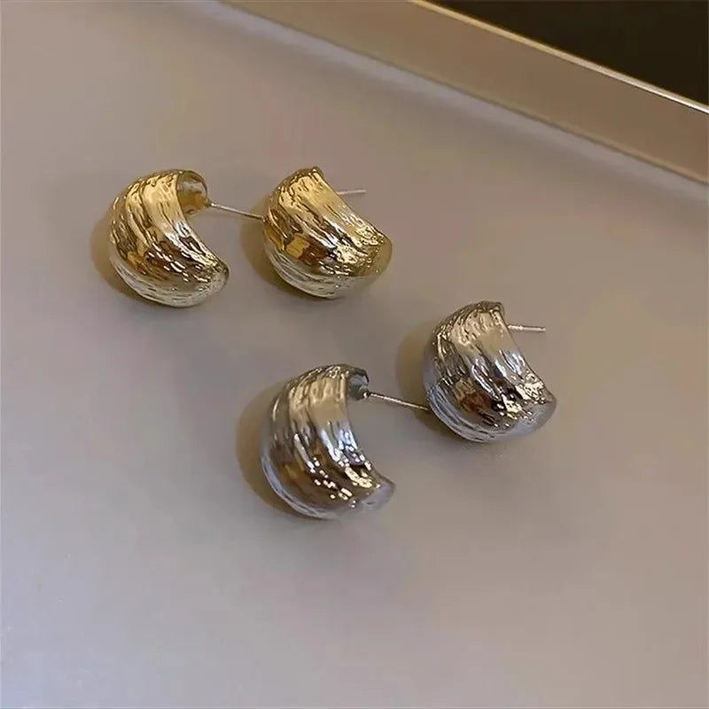 Lunar Glow Stud Earrings