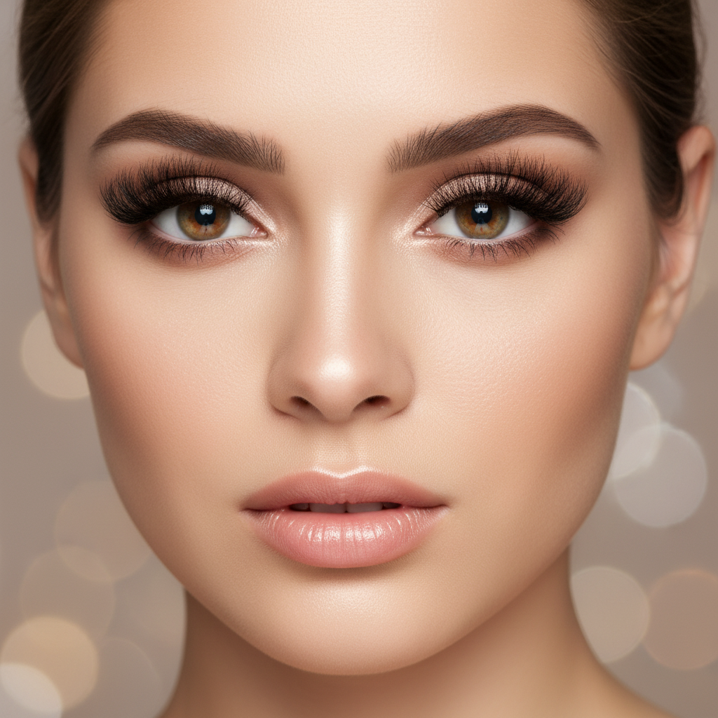 100% Real Hair Eyelash Set - 3 Pair