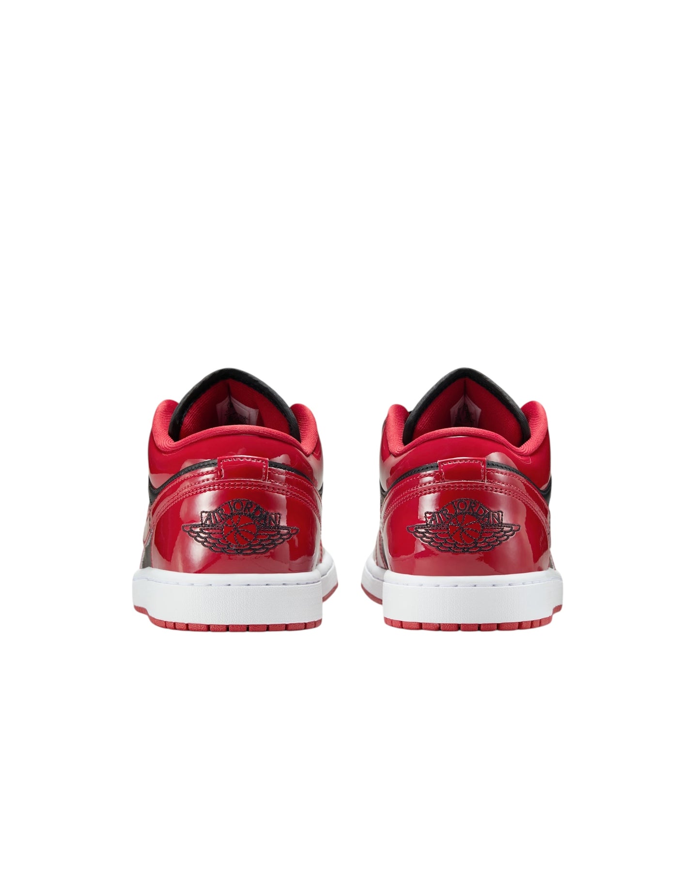 Nike Air Jordan 1 Low SE "Bred Patent" - Black/Varsity Red (HV4089-006) - Size 9 Men’s