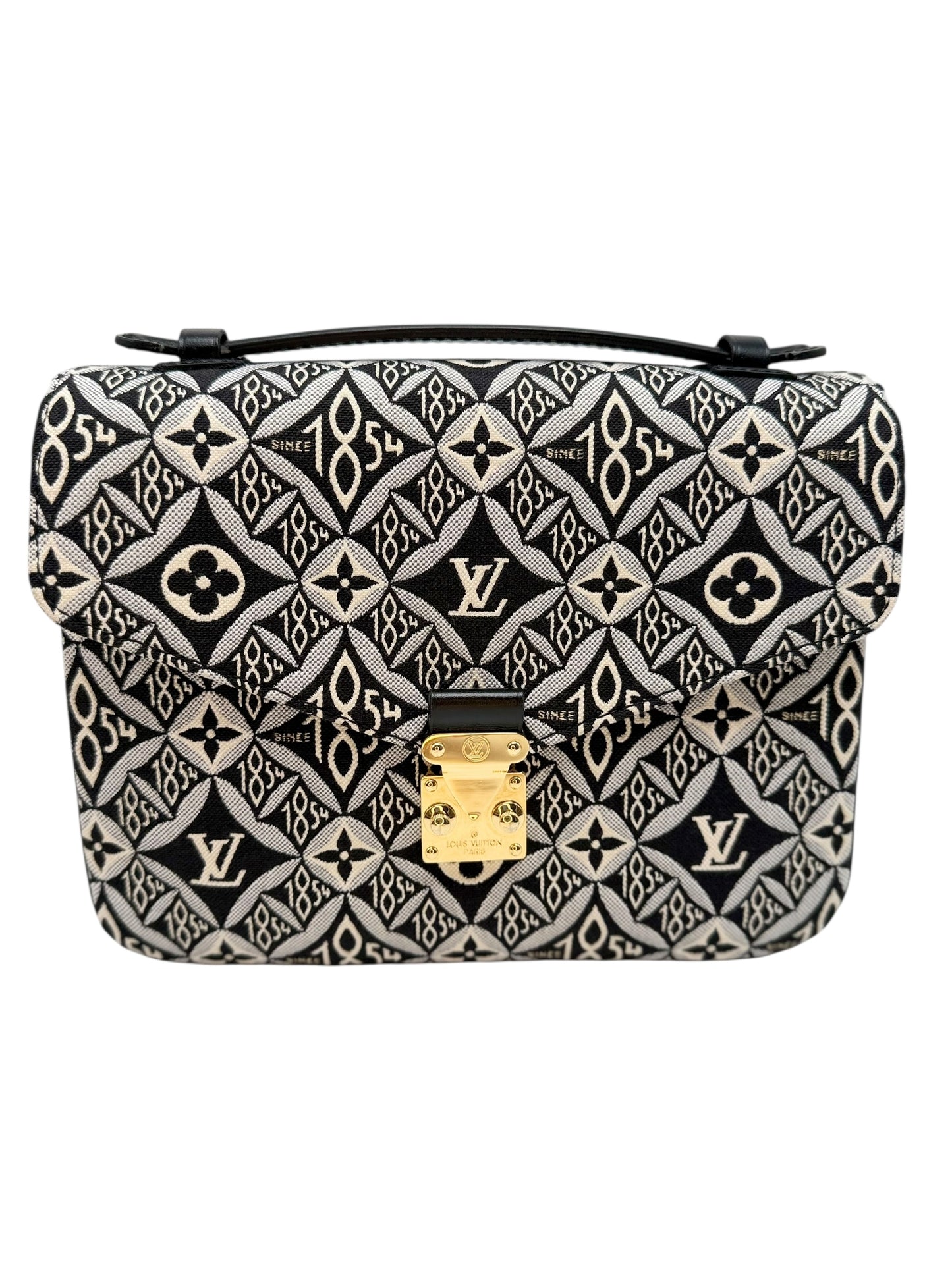 Louis Vuitton Limited Edition "Since 1854" Pochette Métis – Black Jacquard & Leather