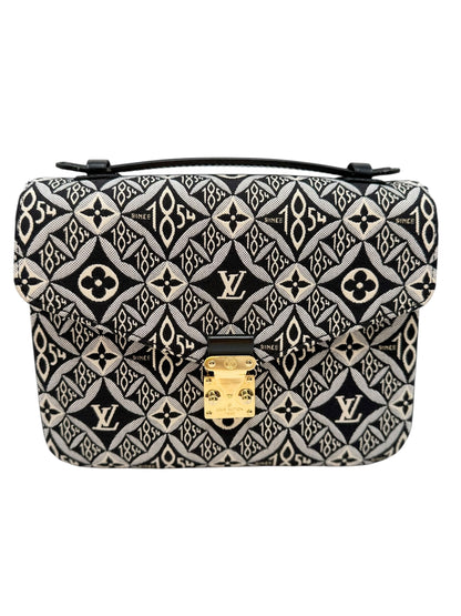 Louis Vuitton Limited Edition "Since 1854" Pochette Métis – Black Jacquard & Leather