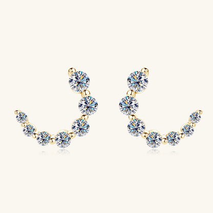 Pure Sterling Silver Inlaid Sparkala™ Stud Earrings