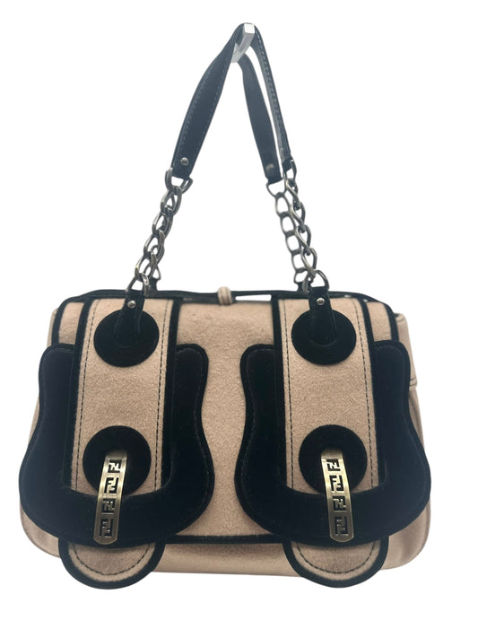 Fendi Cashmere Buckle “B” Bag