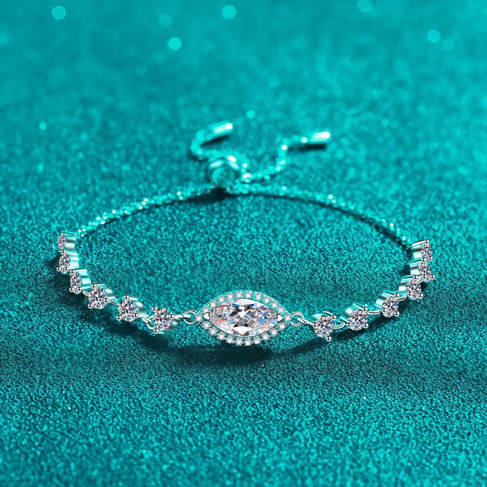 1 Carat Sparkala™ 925 Sterling Silver Bracelet