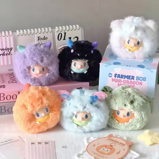 FARMER BOB: Mini Dragon Mirage Secret Realm Series – Fuzzball Vinyl Plush (Blind Box)