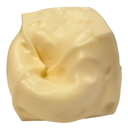 Vaseline-Filled Cheese Squishy Toy, Ultra-Satisfying Sensory Stress Relief Squeeze Fidget 6cm