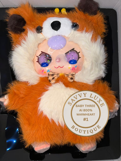 Baby Three Ai 800% Orange Childheart Fox Plush - Various Eye Styles, Expressions & Accessories