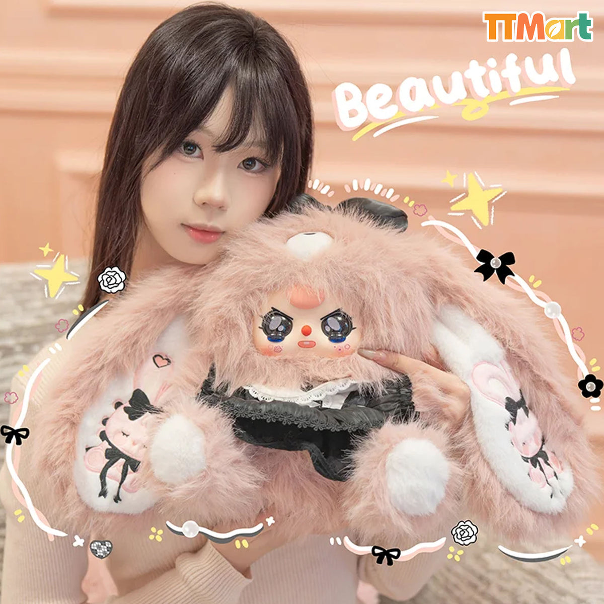 Baby Three Lily Rabbit Town V5 400% Series Plush - Confirmed -