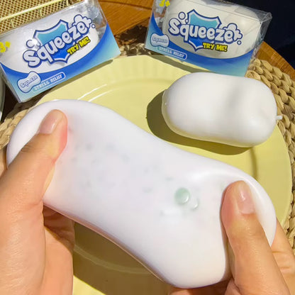 Soap Bar Crunchy Squishy Squeeze – Satisfying ASMR Crackle Sound Sensory Stress Toy