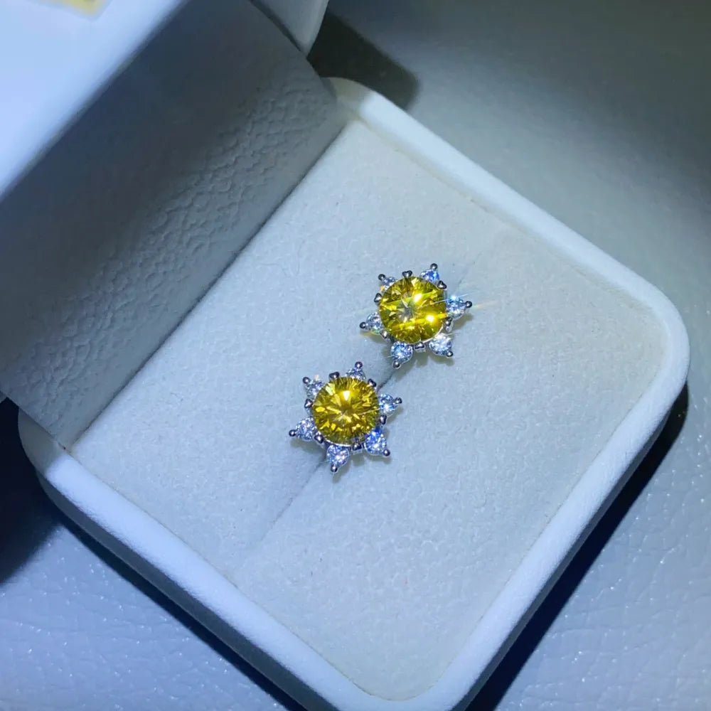 2 Carat Sparkala™ 925 Sterling Silver Stud Earrings