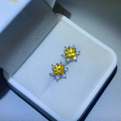 2 Carat Sparkala™ 925 Sterling Silver Stud Earrings