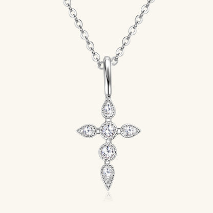 Sparkala™ Cross Pendant Necklace (18k Gold over Fine Sterling Silver)