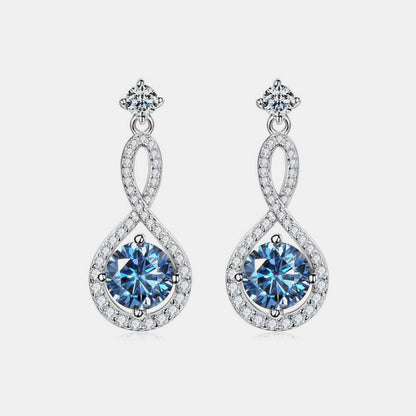 1 Carat Sparkala™ Pure Sterling Silver Earrings