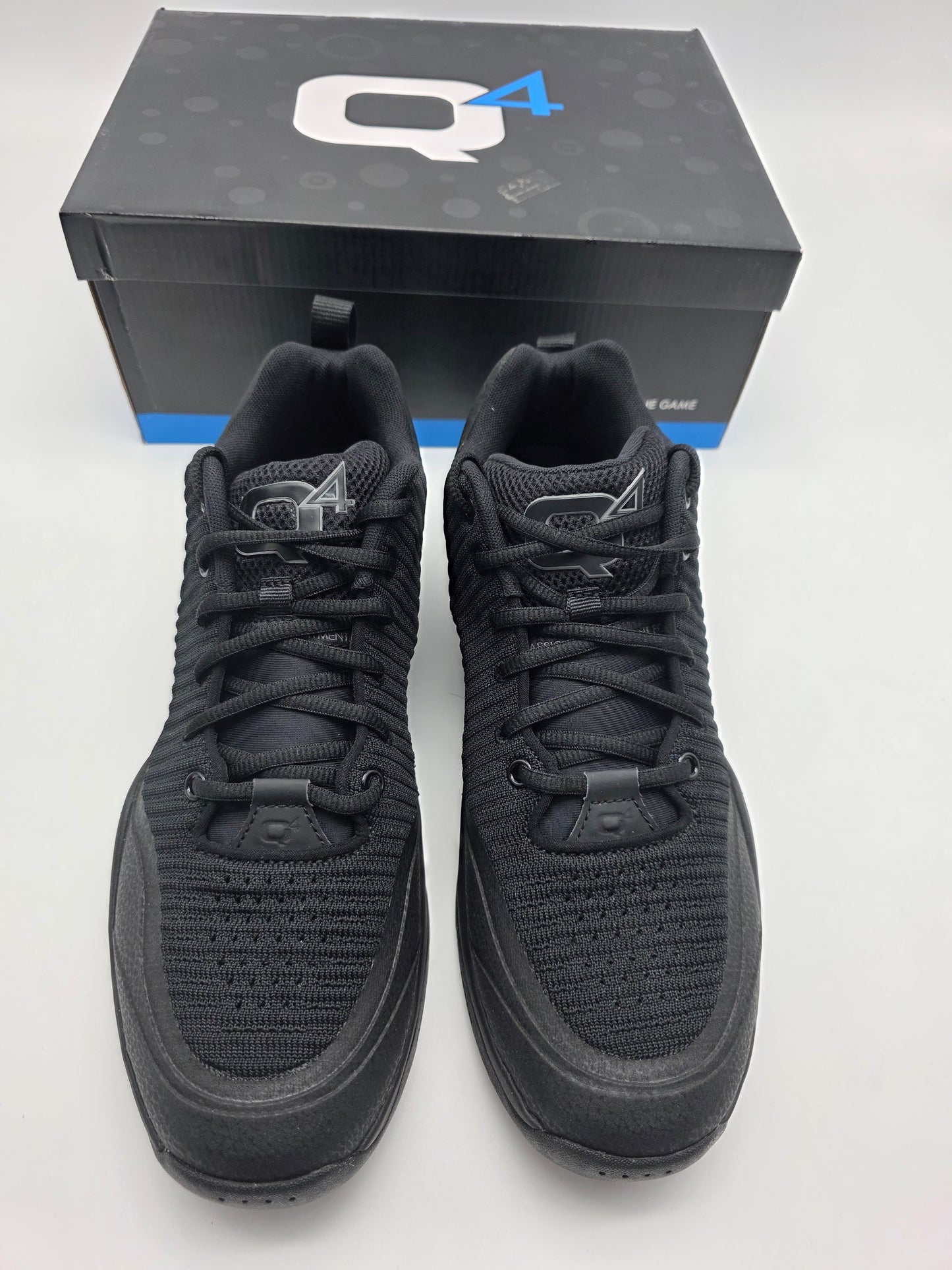 Q4 495 Lo SP Specialist Matte Black Basketball Shoes NIB