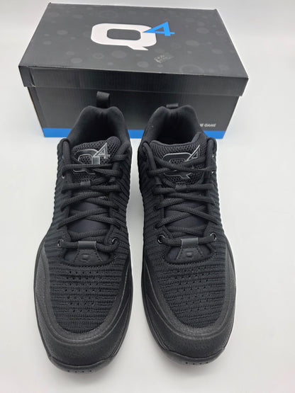 Q4 495 Lo SP Specialist Matte Black Basketball Shoes NIB