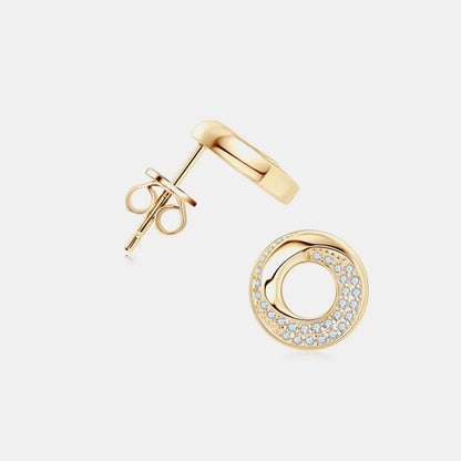 925 Sterling Silver Inlaid Sparkala™ Stud Earrings