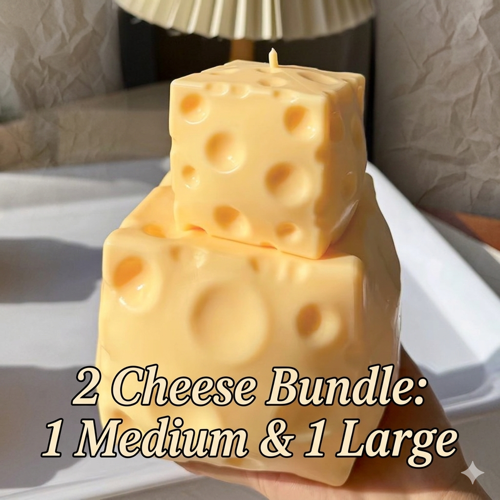 The Ultimate Big Cheese! 🧀 Giant Fufu Flour Filled Cheese Squishy