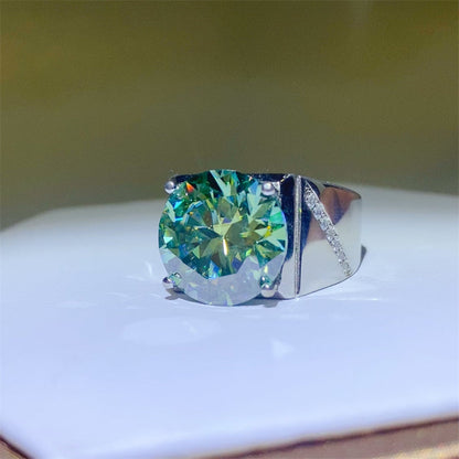 10 Carat Sparkala™ 925 Sterling Silver Signet Ring