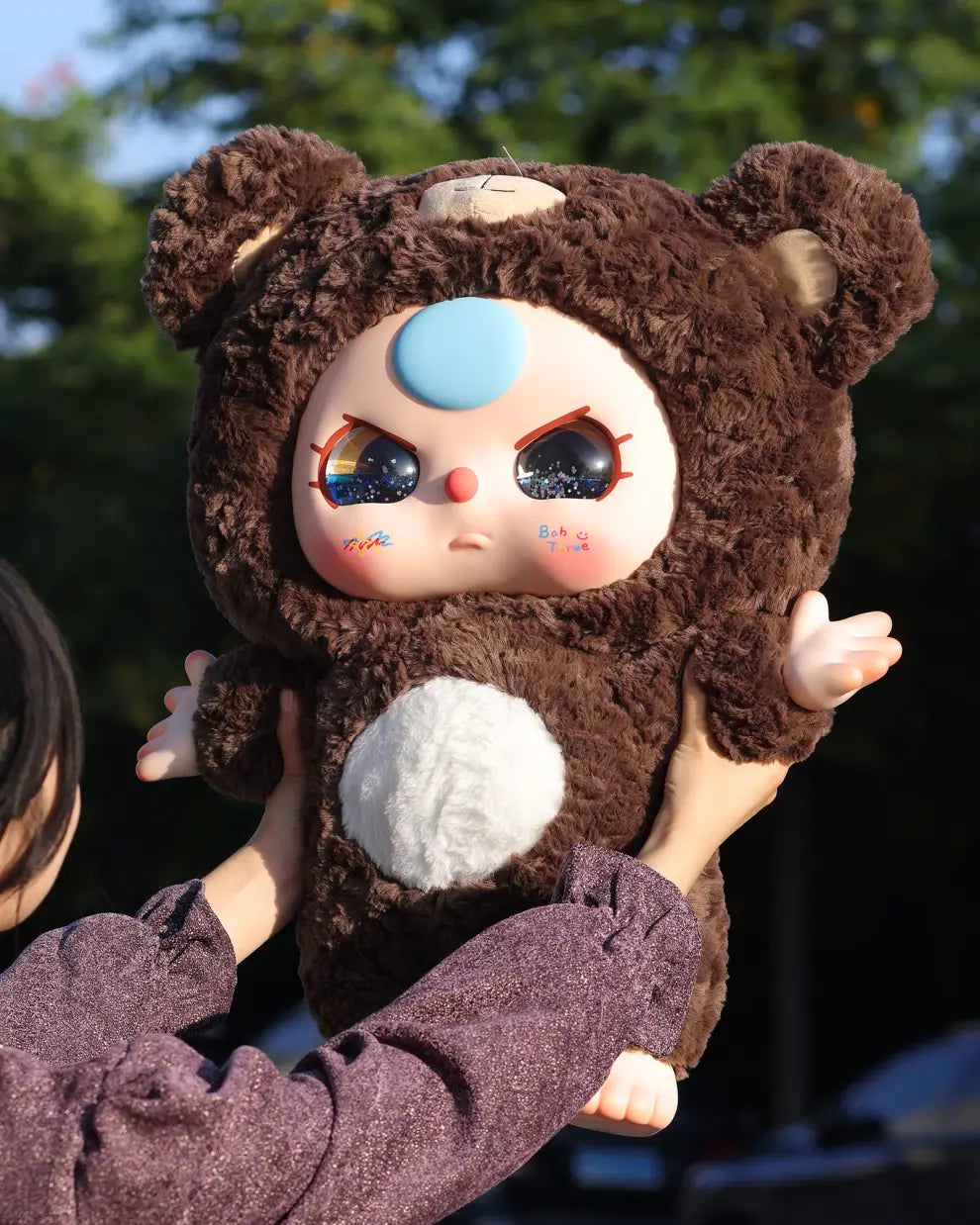 BABY THREE 1000% Big Baby Brown Bear Confirmed Authentic Art Toy