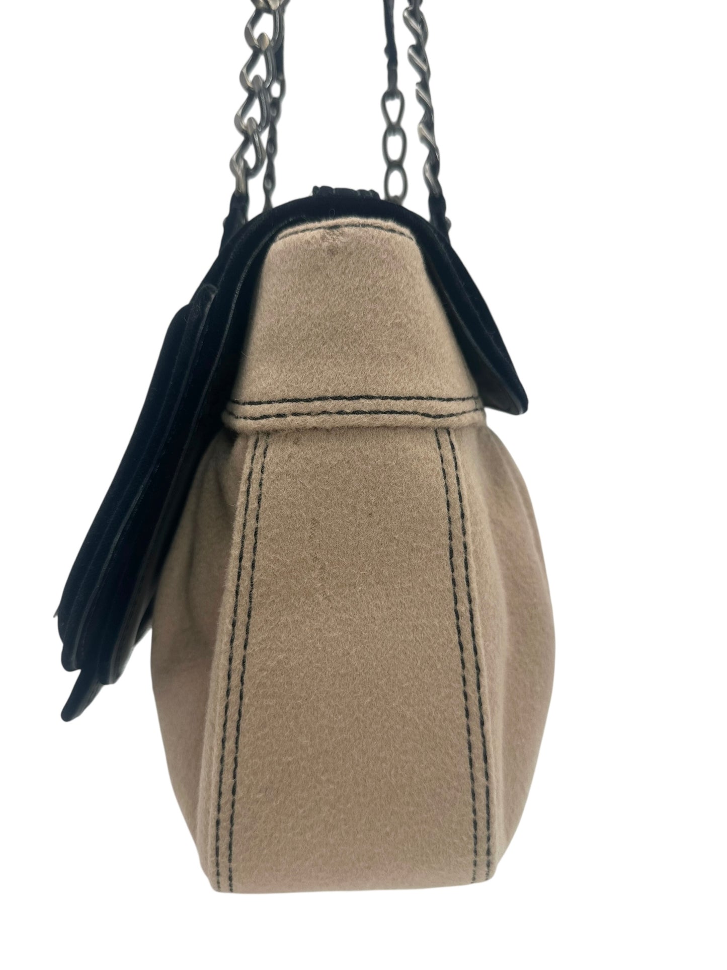 Fendi Cashmere Buckle “B” Bag