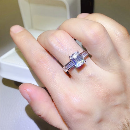 3 Carat Sparkala™ Pure Sterling Silver Ring