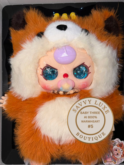 Baby Three Ai 800% Orange Childheart Fox Plush - Various Eye Styles, Expressions & Accessories