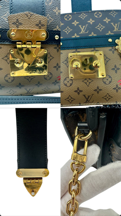 Louis Vuitton Monogram Reverse Trunk Clutch – Iconic Crossbody Bag