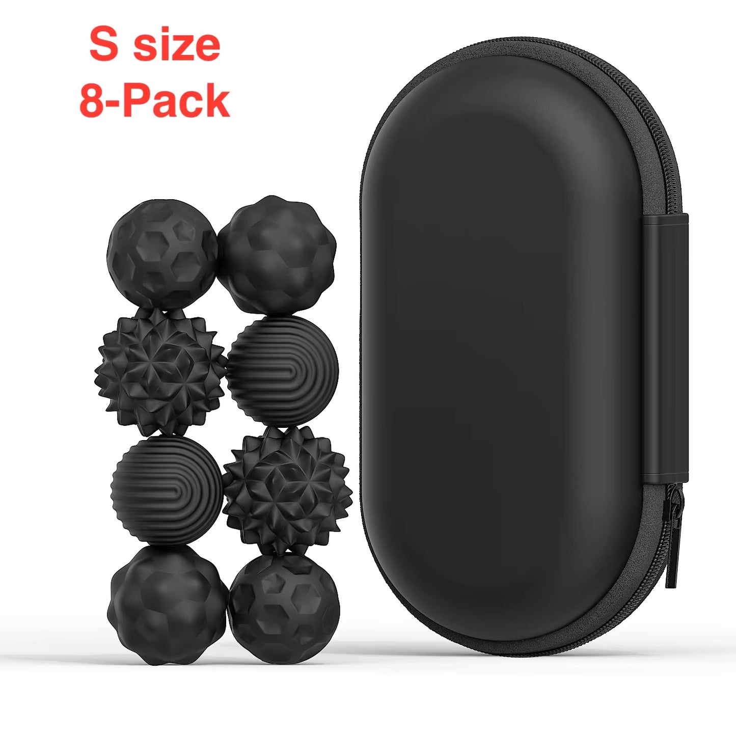 Premium Magnetic Silicone Fidget Spheres – Ultimate Stress & Anxiety Relief (Multi-Pack & Various Sizes)