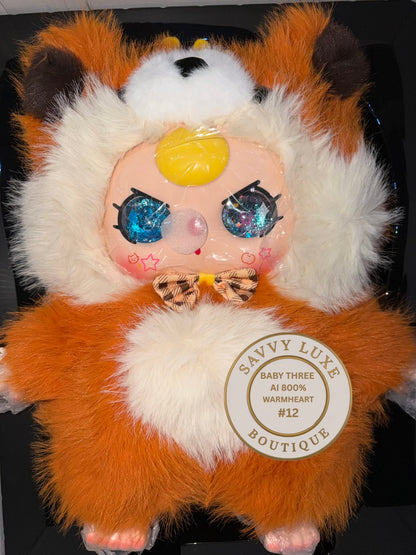 Baby Three Ai 800% Orange Childheart Fox Plush - Various Eye Styles, Expressions & Accessories