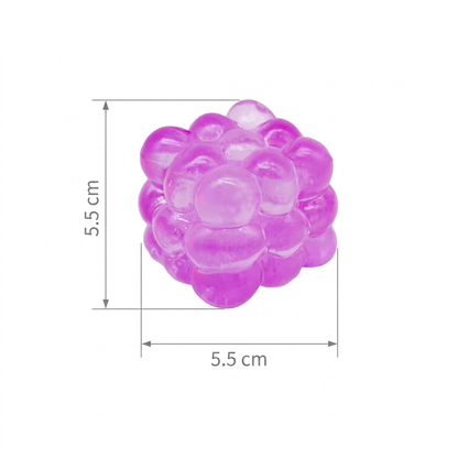 5.5cm Bumpy Sugar Cube Squish Squeeze Cube Sensory Fidget Toy for Stress Relief