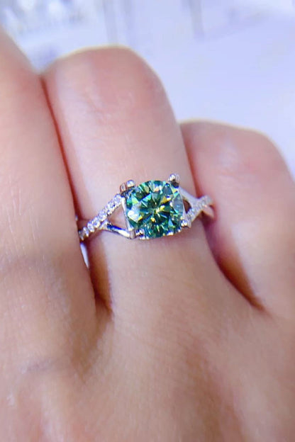 1 Carat Sparkala™ Platinum Over Pure Sterling Silver Ring