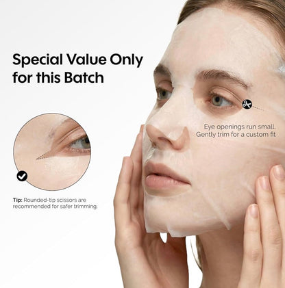 ZealSea Rescue & Repair Duo Facial Mask Set (8 Pack, 4+4) – Cicalix Soothing Rescue Serum Mask & Ceramidbar Skin Barrier Reset Mask – Hydrating, Plumping, Anti-Aging Clinic-Grade Derm Solution