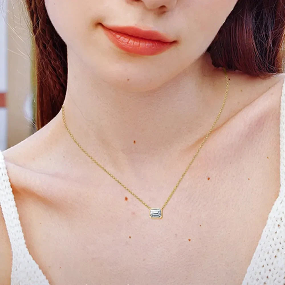 1 Carat Sparkala™ 925 Sterling Silver Pendant Necklace