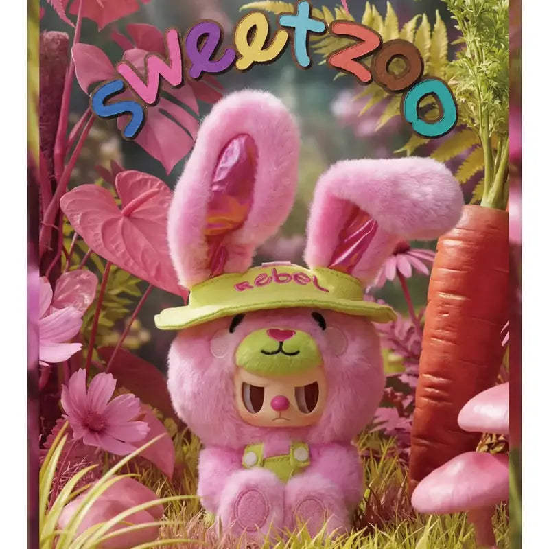 Rebel Bear Sweet Zoo Series Plush Art Collectible Blind Box - Confirmed