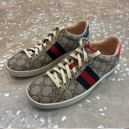 Gucci ACE GG Supreme Sneaker With Web 37