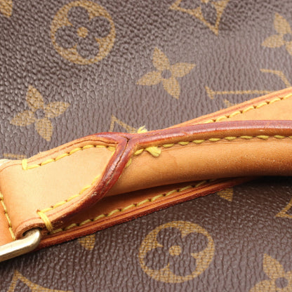 Louis Vuitton Monogram Keepall 55 Bandoulière Boston Travel Bag – Vintage Canvas & Vachetta Leather