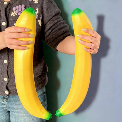 Giant 18-Inch Banana Squishy Toy – Ultimate Jumbo Stress Reliever!