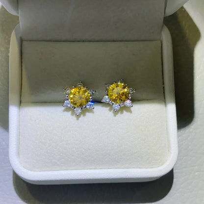 2 Carat Sparkala™ 925 Sterling Silver Stud Earrings