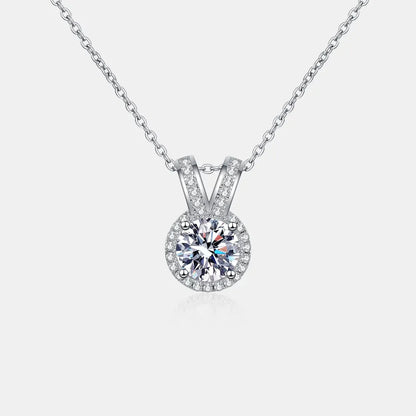 1 Carat Sparkala™ Rabbit Ears Shape Pendant Necklace