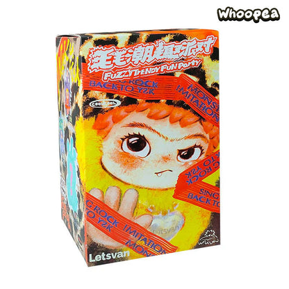 WAKUKU Fuzzy Trendy Fun Party Series Plush Dolls, Blind Box - Confirmed