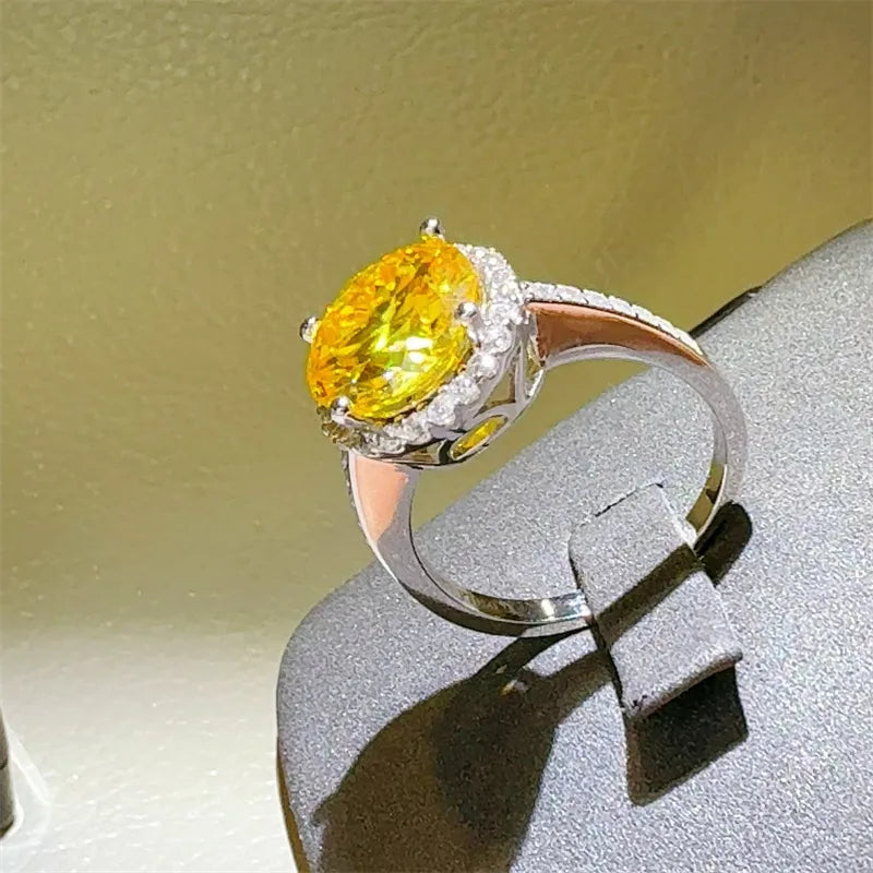 3 Carat Sparkala™ Zircon 925 Sterling Silver Ring