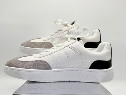Michael Kors Men's Kai Lace-Up Sneakers – Optic White/Black (Size 10M)