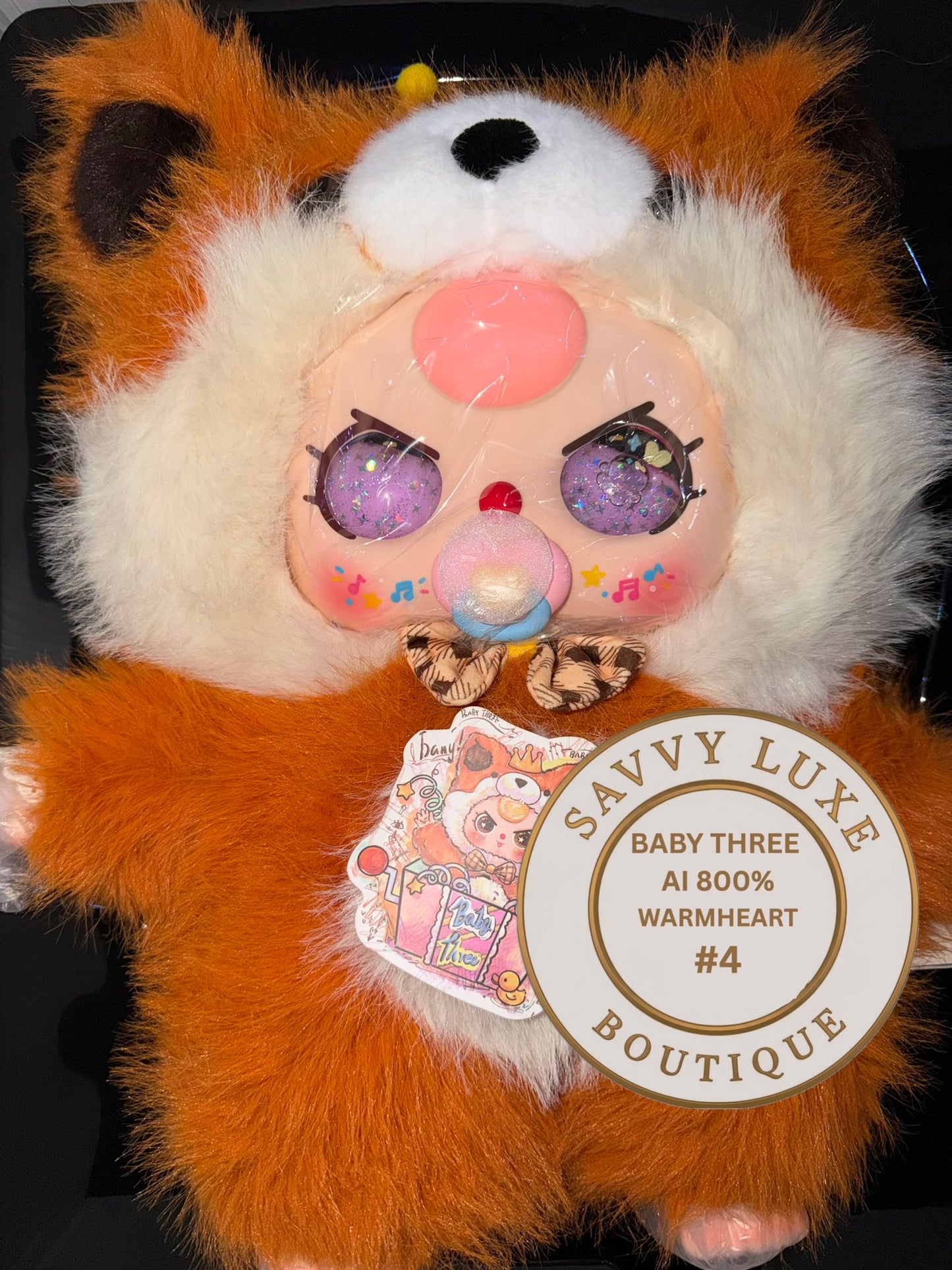 Baby Three Ai 800% Orange Childheart Fox Plush - Various Eye Styles, Expressions & Accessories