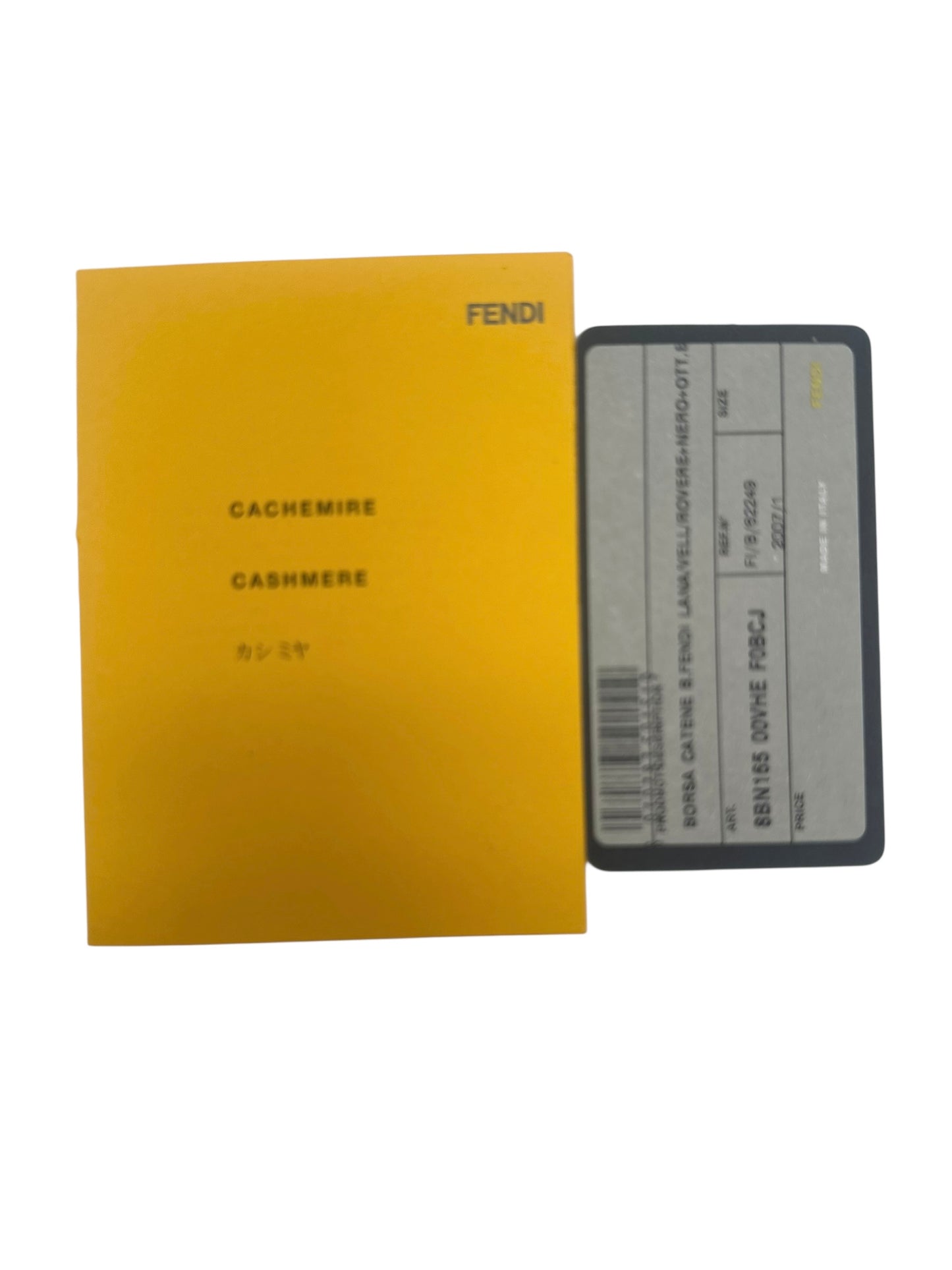 Fendi Cashmere Buckle “B” Bag