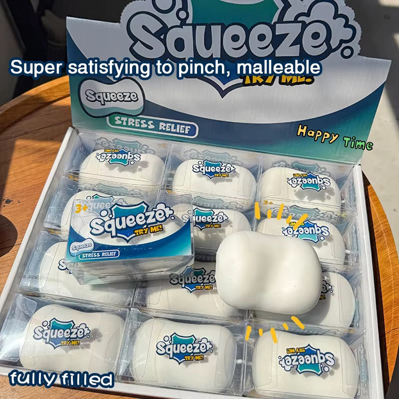 Soap Bar Crunchy Squishy Squeeze – Satisfying ASMR Crackle Sound Sensory Stress Toy