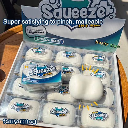 Soap Bar Crunchy Squishy Squeeze – Satisfying ASMR Crackle Sound Sensory Stress Toy