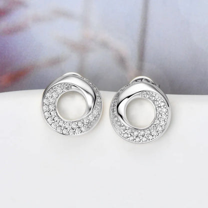 925 Sterling Silver Inlaid Sparkala™ Stud Earrings