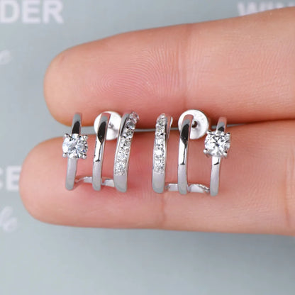 Sparkala™ 925 Sterling Silver Earrings